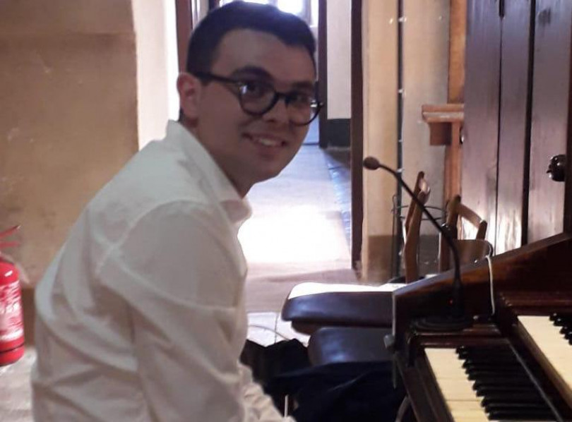 Il giovane organista Edoardo Deambrogio suonerà al concerto di Ferragosto